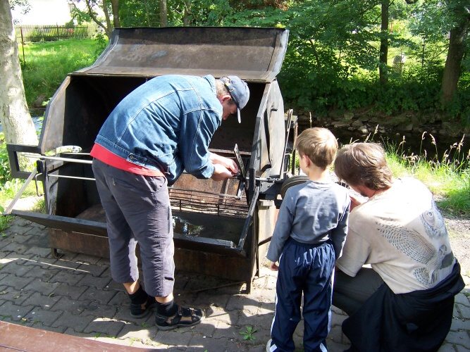 Grilování kachny