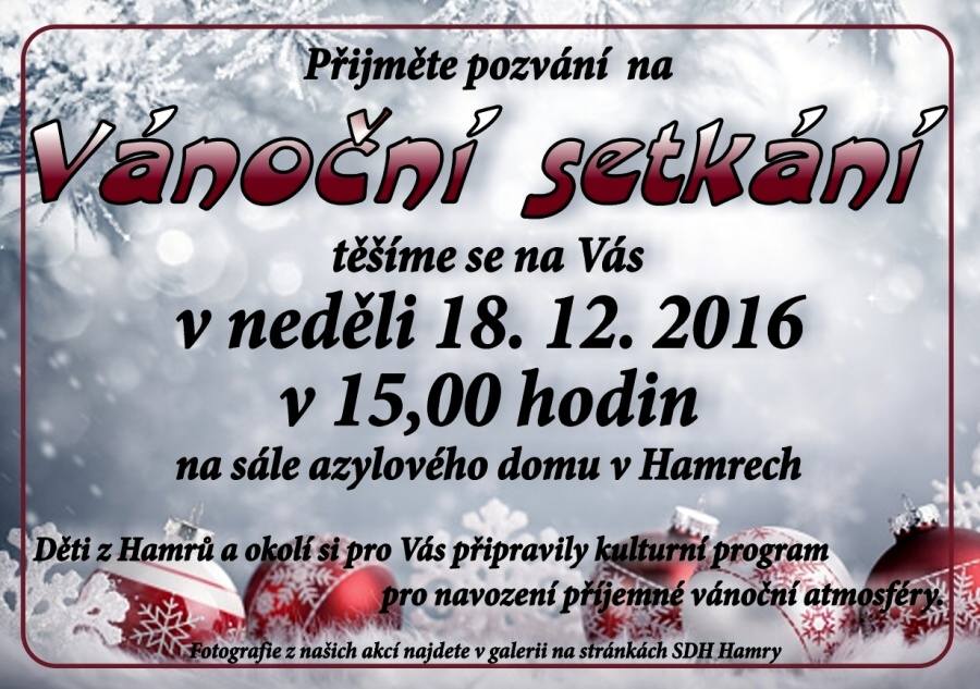 vanocni setkani 2016