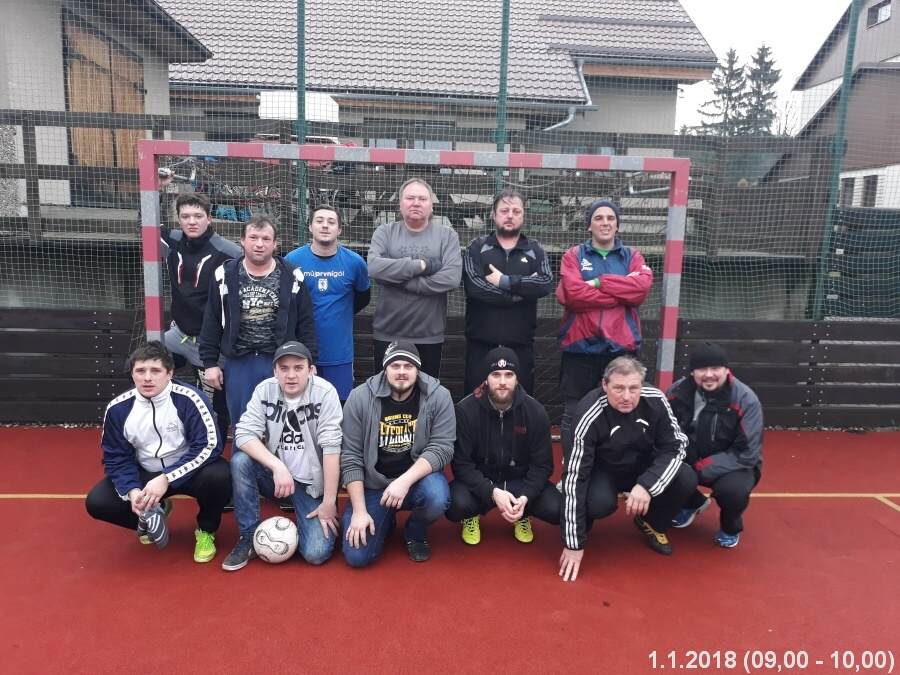 Novoroční fotbálek